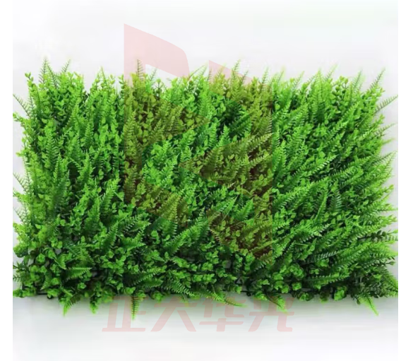 花沃里HWL-FZ008 仿真草坪(波斯优草坪40*60)植物墙绿植墙假草坪草皮阳台室内门头背景墙面装饰绿色塑料1块（5块起拍）