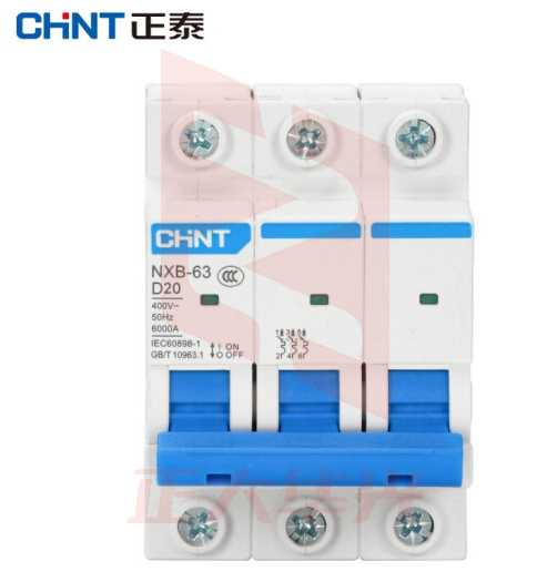 正泰（CHNT）NXB-63-3P-D20 小型断路器 空气开关 3P D型 20A