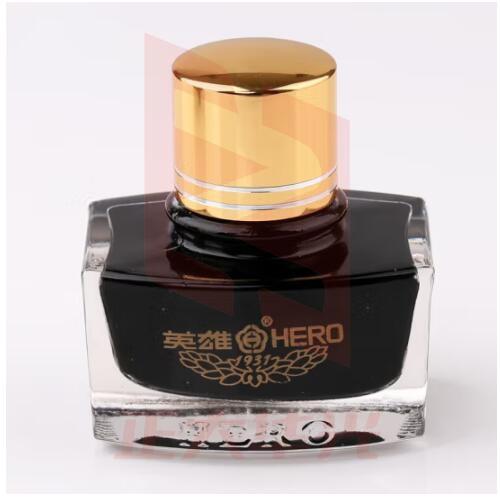 英雄（HERO）精品黑色墨水204钢笔墨水非碳素墨 9003黑色60ML