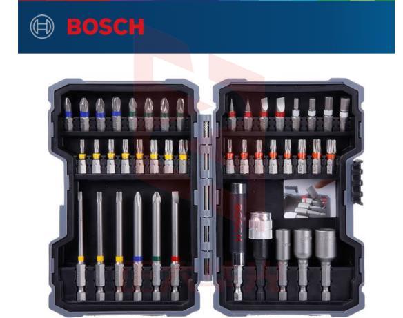 博世（BOSCH）彩虹魔盒（43件套）螺丝批头套装43件套
