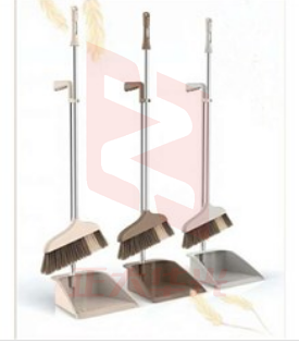 巨联(JULIAN) HS-032 扫帚簸箕扫把 尘必洁耐用扫把簸箕组合 颜色随机