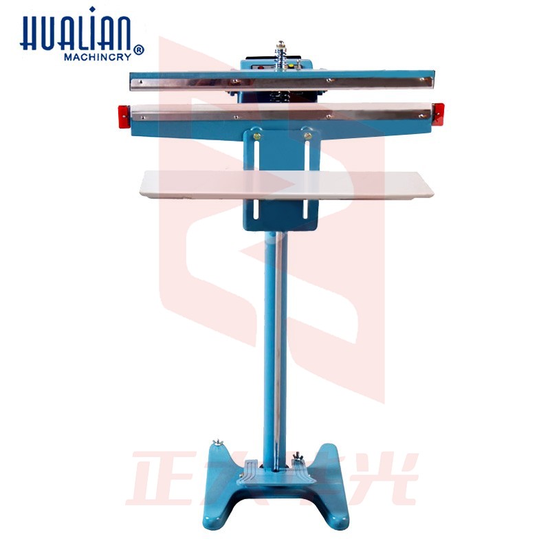 华联 半自动脚踏封口机 铝箔塑料袋脚踩包装机 PFS-650双加热 240727