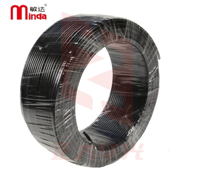 敏达电线电缆ZC-BV1.5平方 铜芯阻燃电线单芯硬线 黑色100米/盘