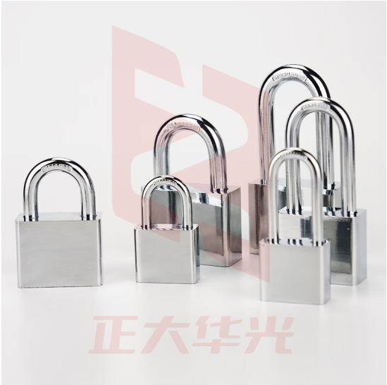 海斯迪克 挂锁 方形防水防盗仓库门锁窗锁工具锁 单开3把钥匙 40mm长梁 HKL-502