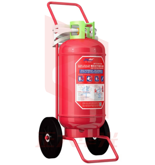 绿消 35公斤干粉灭火器 推车式灭火器商场店铺用工厂房仓库用灭火器