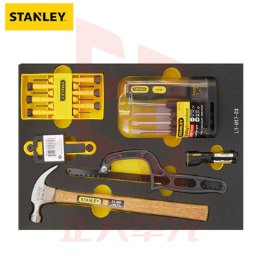 史丹利 (STANLEY) 20件套紧固敲击切割工具托 LT-017-23