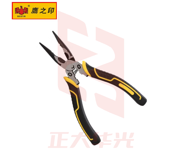 鹰之印 8英寸省力尖咀钳 尖嘴钳 电工钳 10163