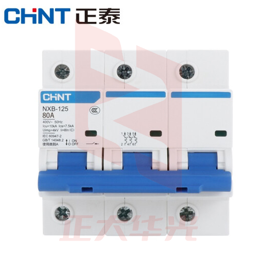 正泰（CHNT）NXB-125-3P-C80 小型断路器 空气开关
