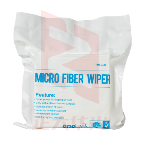 惠利得 不掉毛亚细纤维布防静电镜头清洁布无尘布 4*4亚超细【标准款】