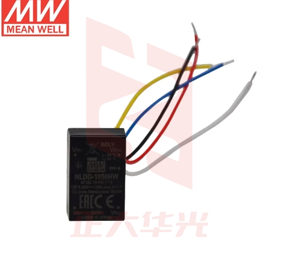 明纬（MEANWELL）NLDD- 1050HW 恒流降压式LED驱动电源 6-52VDC1.05A