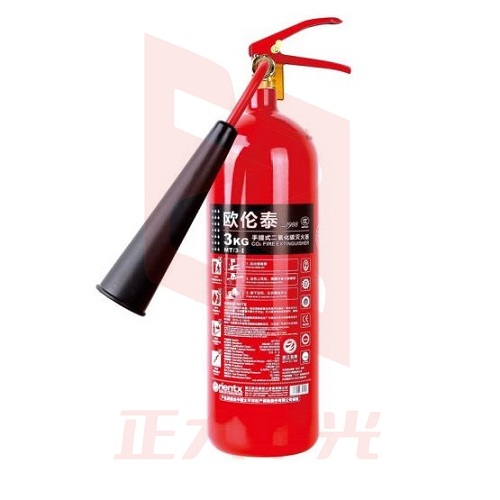 欧伦泰 灭火器 车载 车用 商用 大货车用 办公用 3KG手提式二氧化碳灭火器 消防器材OLT-MT3-1