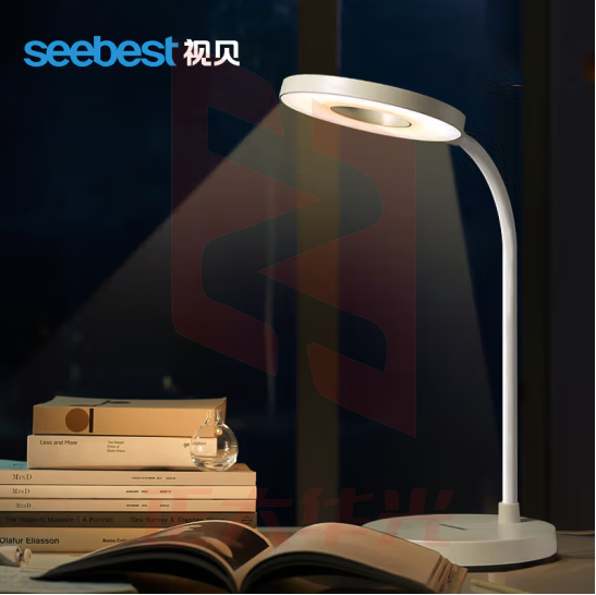 视贝（SEEBEST）淡绿色-3600毫安 led台灯续航学生保护儿童眼睛学习送礼生日礼物卧室宿舍床头灯