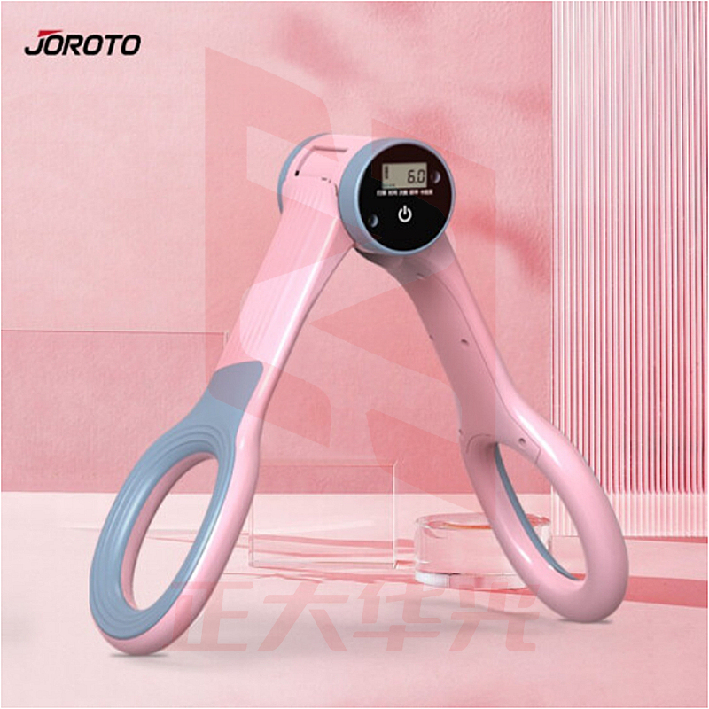 捷瑞特美腿器腿部训练夹腿器盆底肌训练器 JT08 粉色电子表款