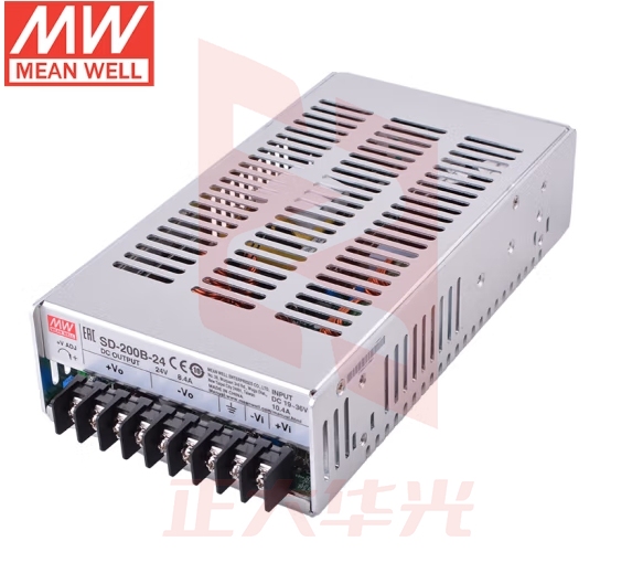 明纬（MEANWELL）SD-200B-24 DC转DC变压器电源驱动 明纬电源 8.4A 24V