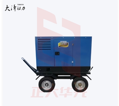 大泽动力 400A双把焊柴油发电电焊机 TO400A-JW（定制）