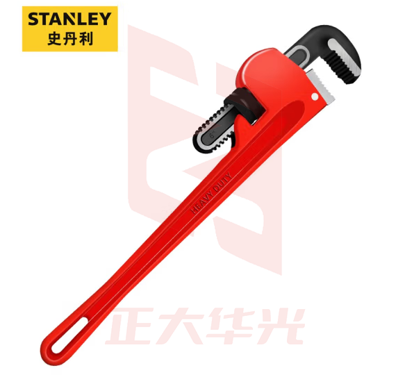 史丹利（STANLEY）重型管钳管子钳水管扳手圆管钳24英寸 87-626-23