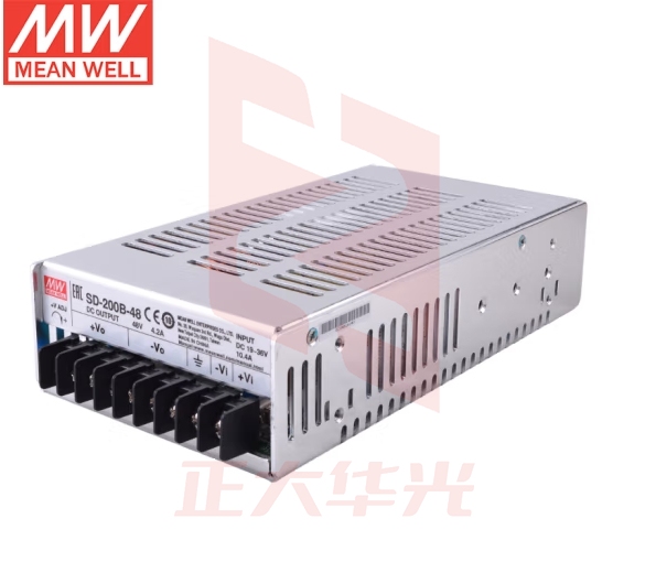 明纬（MEANWELL）SD-200B-48 DC转DC变压器电源驱动 明纬电源 4.2A 48V
