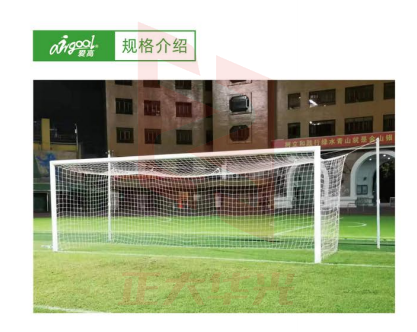 爱高 国际标准十一人制埋地固定式铝合金足球门MG-FA7324G-YU