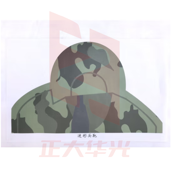 射击靶纸枪靶纸打靶纸各种靶纸 迷彩头靶纸100张