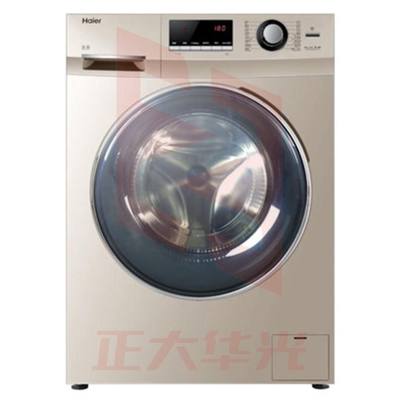 海尔 EG8012BKX28GU1 洗衣机 滚筒 1级能效 电脑控制 8公斤 变频 香槟金色