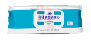佶尔牌  兵神物体表面消毒液湿巾型50片*1包  16包/箱 XTGM03301310335049