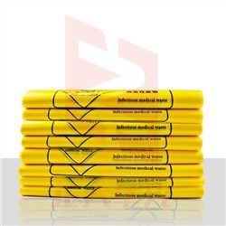 垃圾袋大号加厚垃圾袋黄色 110*60CM (展开84CM)100个起拍  	XTGM202302150927120