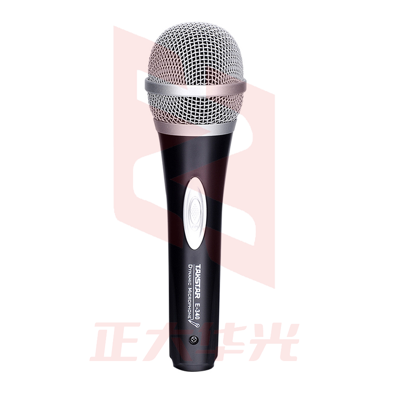 得胜(TAKSTAR) E-340 家用唱歌话筒K歌动圈式麦克风 黑色标配    XTGM202307181514520