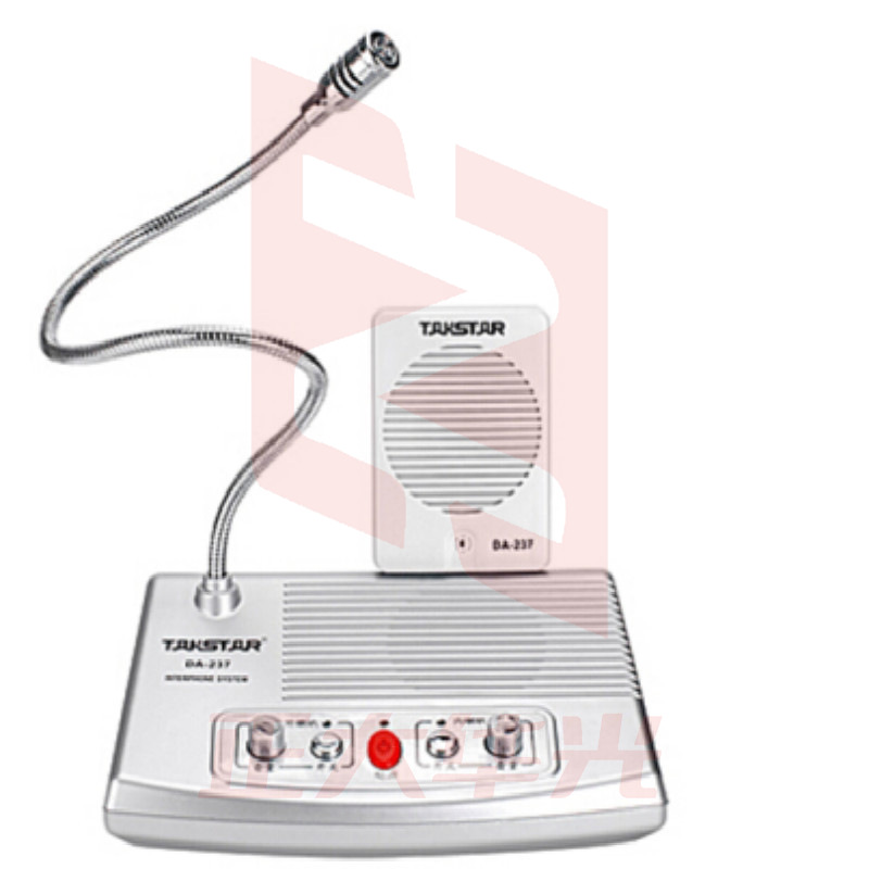 得胜 DA-237 窗口对讲机 白色    XTGM202307181510078