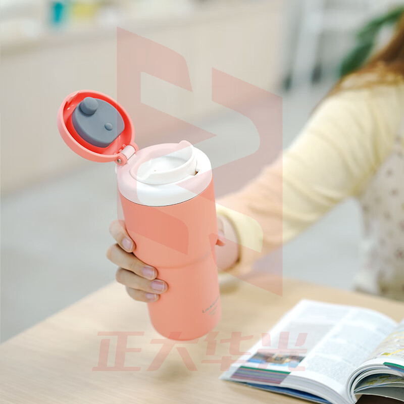 乐扣乐扣(LOCK&LOCK) 初见弹跳保温杯内胆镀钛LHC3291橘色480mL (XTGM202308111435267)