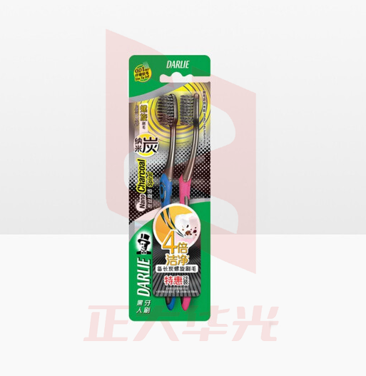 黑人牙刷 炭丝旋洁 2支装XTGM202306211605010