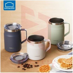 乐扣乐扣 locknlock LHC4218WHT 遇见咖啡杯 304不锈钢桌面保温杯 非密封盖390ml白色 (XTGM2023081114354910)