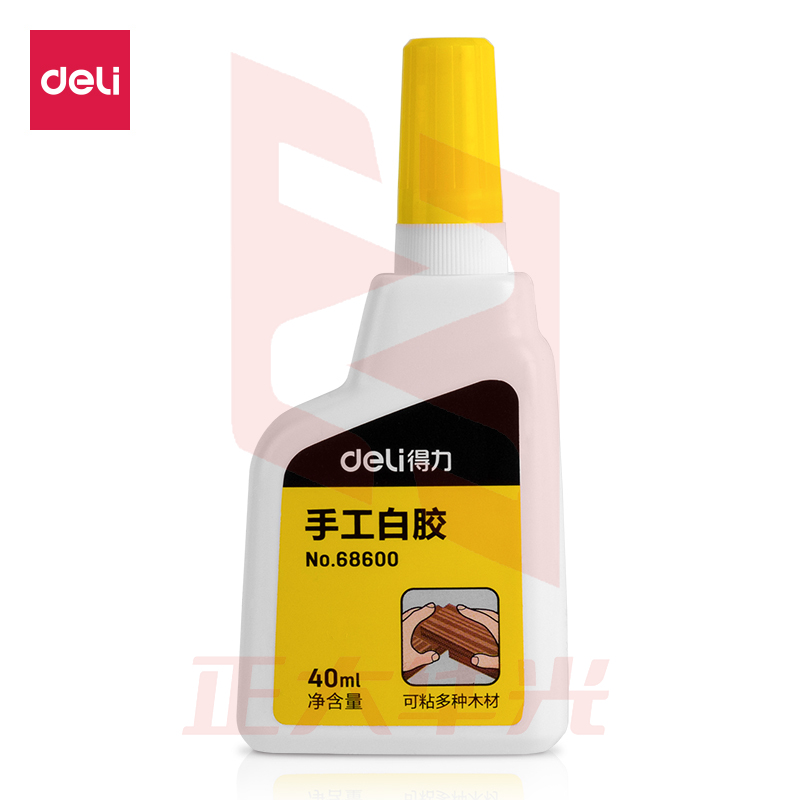 得力68600手工白胶(白色)(40ml/瓶)XTGM03021302562786