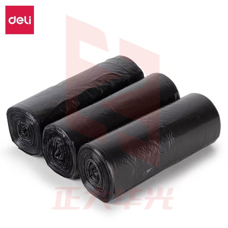 得力50*60垃圾袋18743 3卷90只XTGM202302151319342