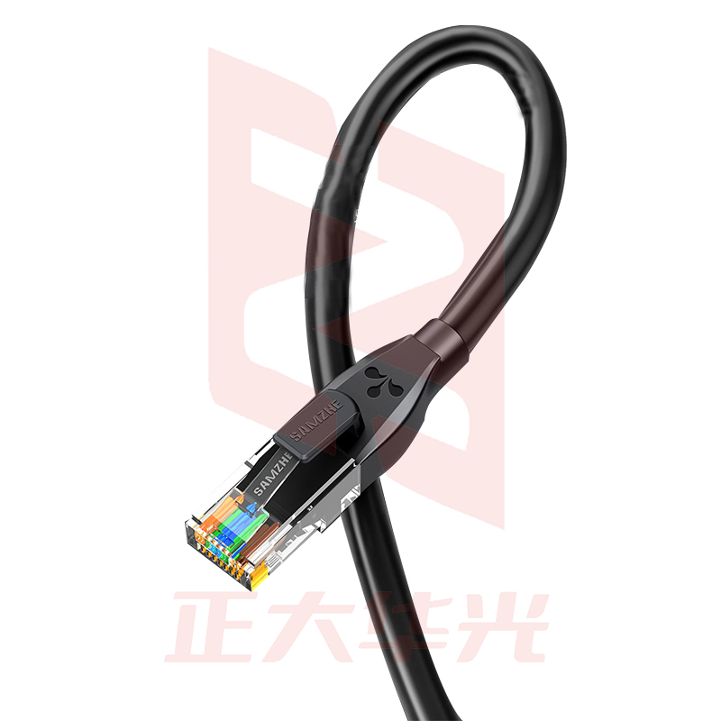 山泽(SAMZHE)TZB-6030六类千兆八芯网线黑色3米(XTGM202307230818290)