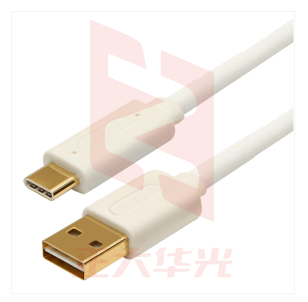 山泽(SAMZHE) Type-c/USB3.1转USB2.0连接线 手机充电线数据线 插口镀金版 2米 白色 MC-215 (XTGM202307230827008)