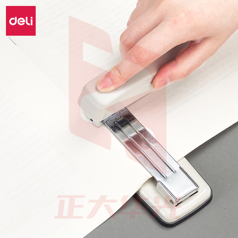 得力0414S订书机(灰蓝黑，颜色备注)XTGM02191511377438