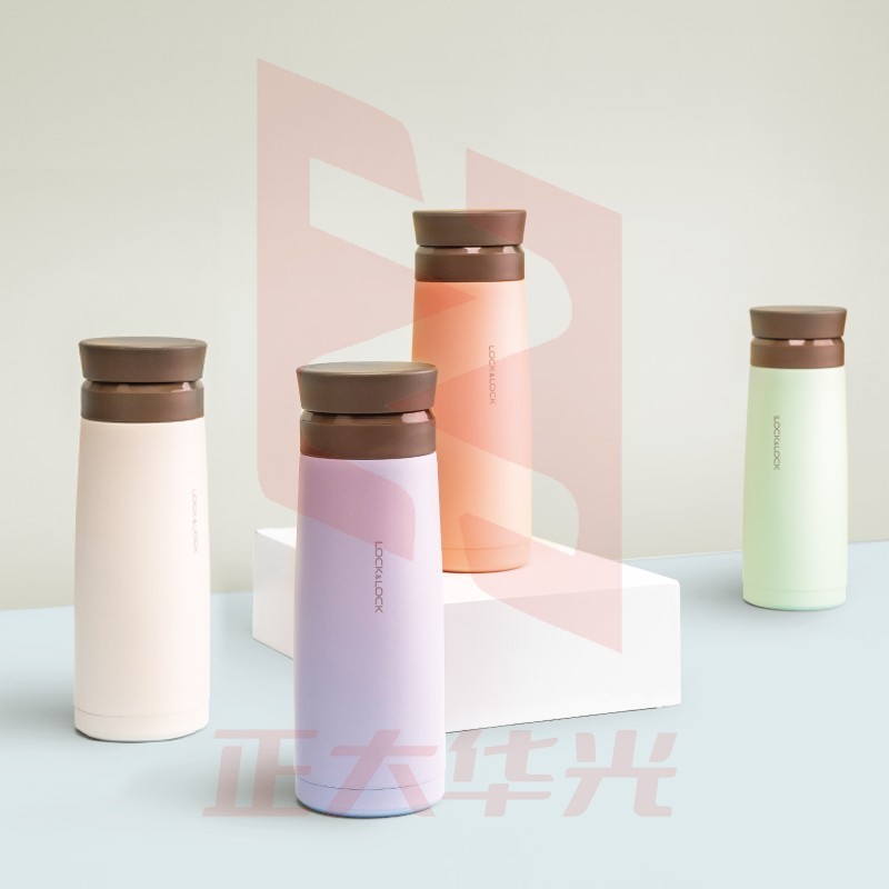 乐扣乐扣(lock&amp;lock)保温杯不锈钢便携水杯情侣杯 380ML LHC4194(个)  (XTGM202308111435279)