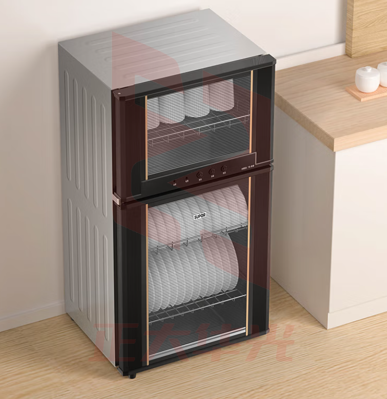 苏泊尔(SUPOR)  RLP100G-L06 消毒柜家用立式 消毒碗柜大容量 高温餐具茶杯碗筷消毒厨房柜100L   XTGM202307021301349