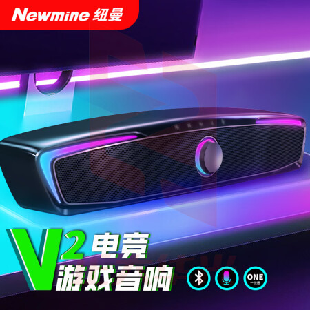 纽曼(Newmine)V2 PRO蓝牙电竞音响音箱 黑色XTGM202308161311121