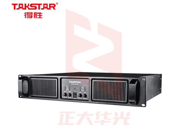 得胜(TAKSTAR)EKA-406N 定压定阻功放机 四通道专业功率放大器 高保真HIFI立体声纯后级功放    XTGM202307181502468
