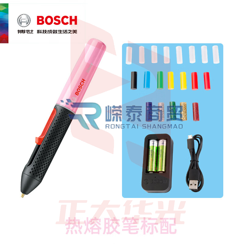博世(BOSCH)粉色热熔胶笔 (XTGM202307241613060)