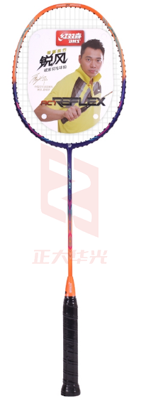 RF586-红双喜锐风全碳素羽毛球拍    XTGM202303311209001