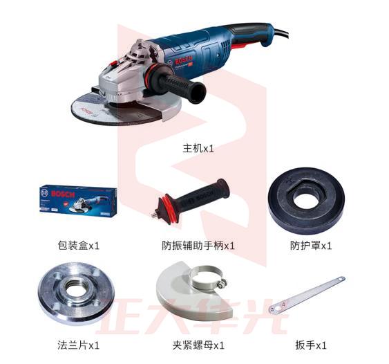 博世(BOSCH)GWS 24-180/230 JZ大功率2400瓦角磨机磨光机工业级打磨机切割机 GWS 24-180 (XTGM202307241611360)