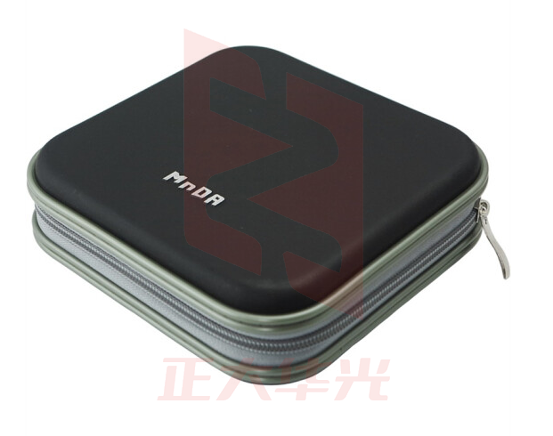 铭大金碟(MNDA)CD/DVD 40片 塑料外壳 光盘加固收纳包 黑色