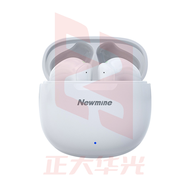 纽曼(Newmine) 蓝牙耳机 L6 双唛降噪半入耳式耳机长续航跑步运动通用苹果华为小米手机的耳机 白色XTGM202308161311120