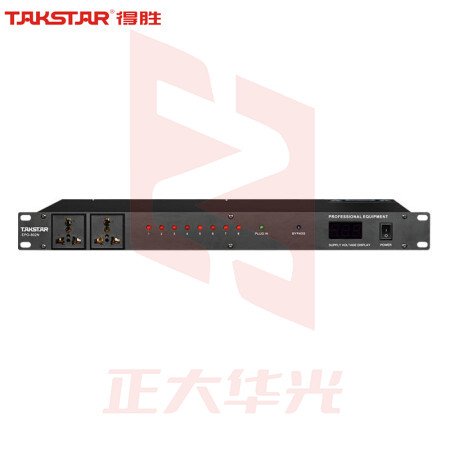 得胜(TAKSTAR)EPO-802N 电源时序器 8路控制使用方便 会议室舞台演出 KTV工程安装功能厅XTGM2023071815025014