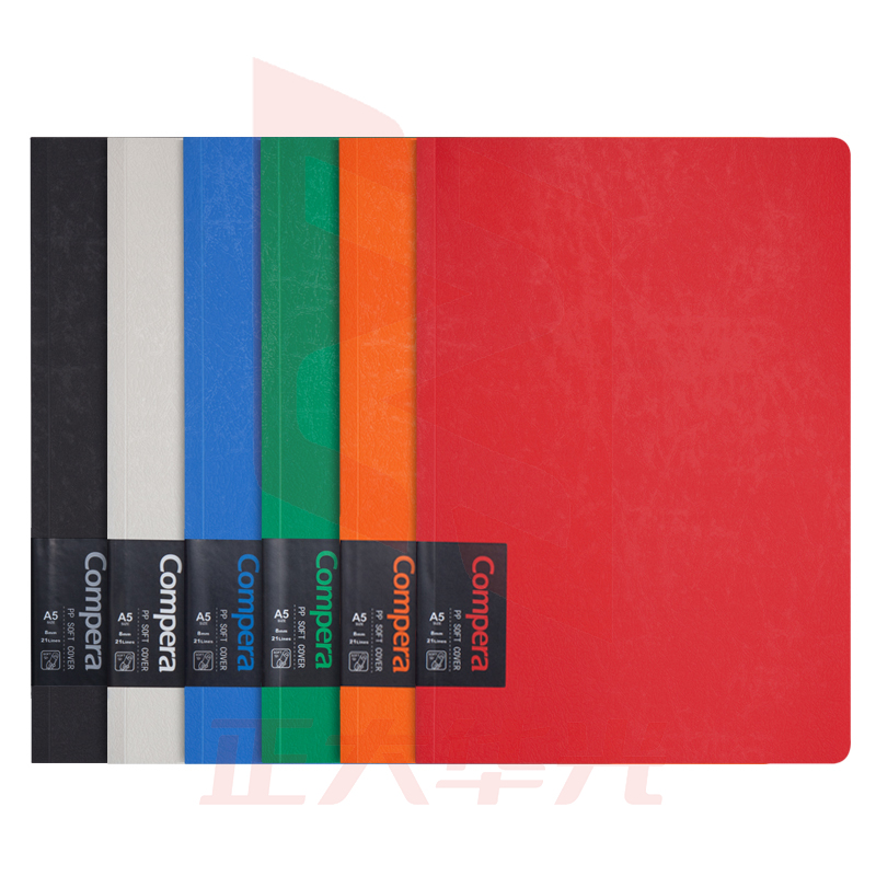 齐心 C7001 Compera 原味系列 PP面胶装本 A5 50张(颜色随机)XTGM05171535143208