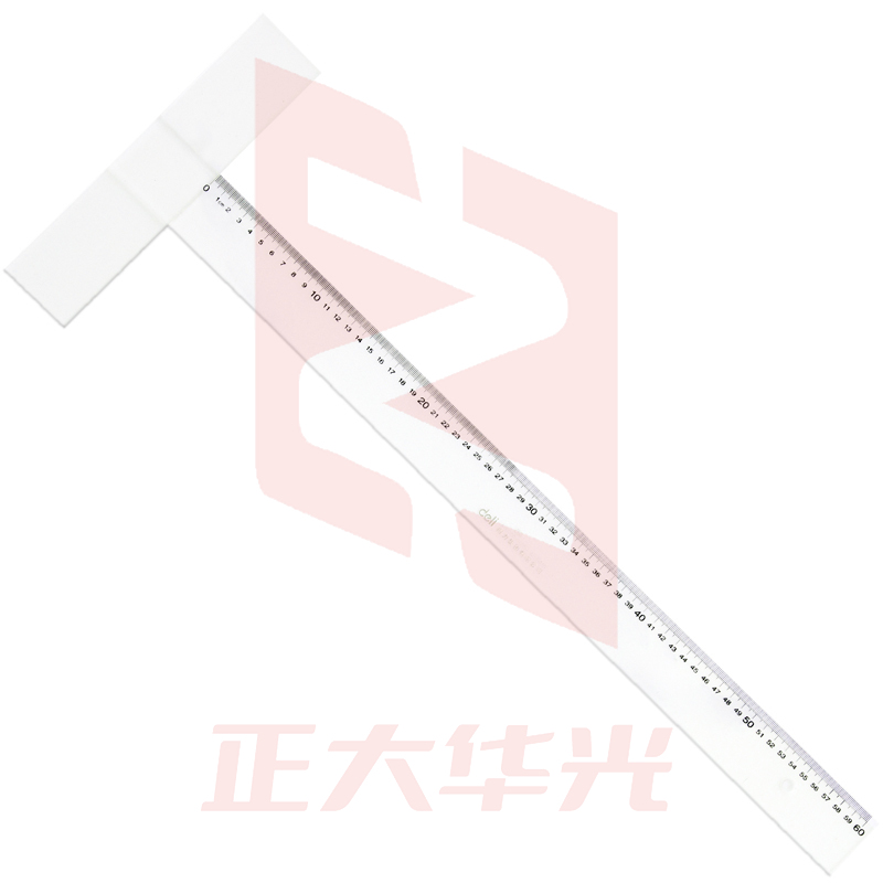 得力8410有机丁字尺60cm(只)XTGM0223103023245