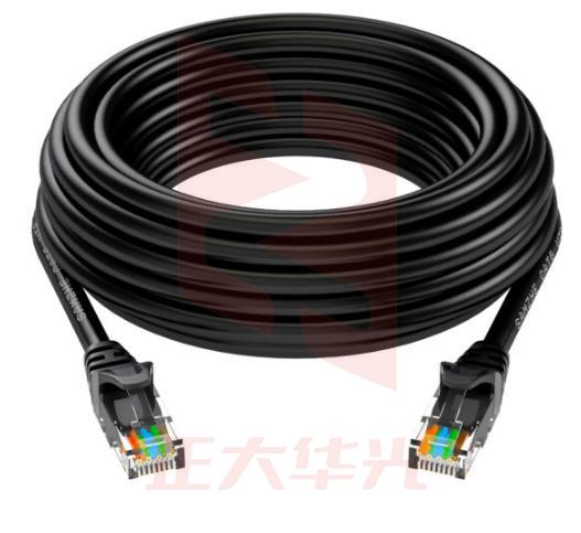 山泽(SAMZHE)CAH-6050 六类网线CAT6类千兆极速8芯双绞 非屏蔽网络跳线成品网线 黑色5米 (XTGM202307230822142)