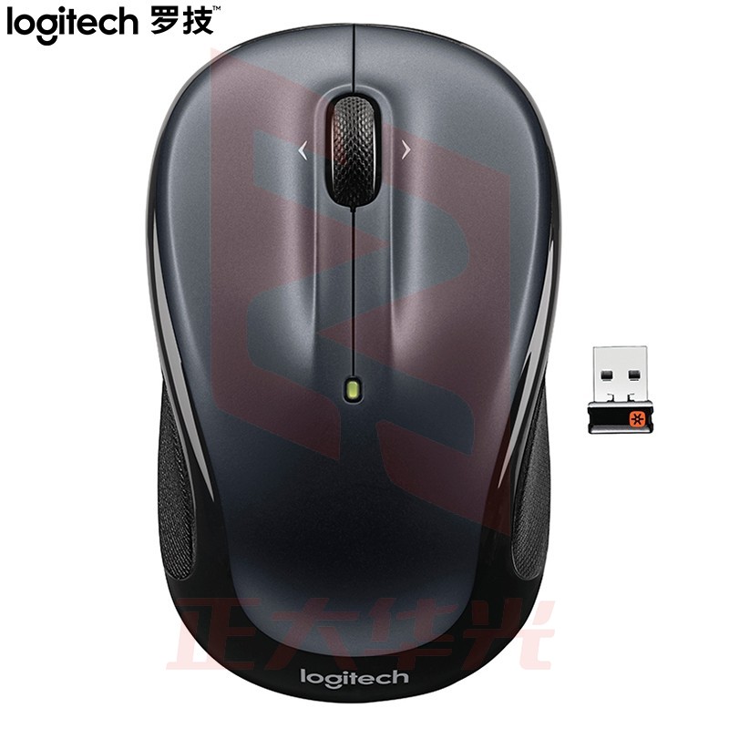 罗技(Logitech)M325   无线鼠标  优联 黑色 带无线2.4G接收器  (XTGM2023072113182111)